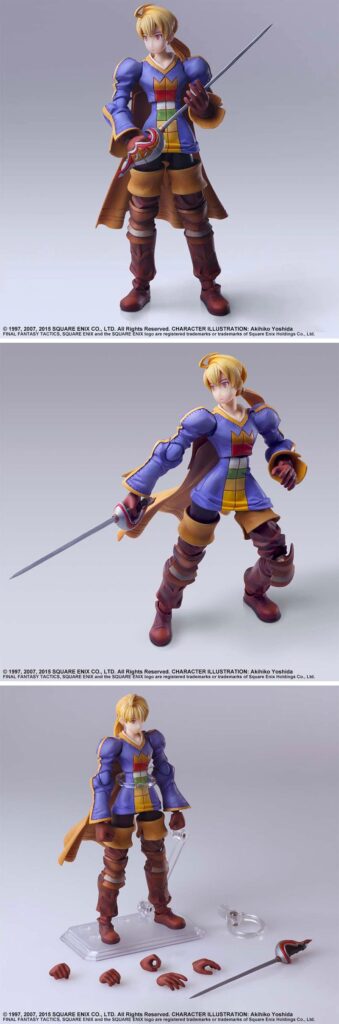 พี่เหลี่ยมวางจำหน่ายฟิกเกอร์จาก Final Fantasy Tactics
