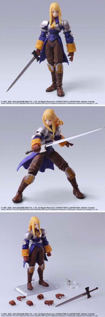 พี่เหลี่ยมวางจำหน่ายฟิกเกอร์จาก Final Fantasy Tactics