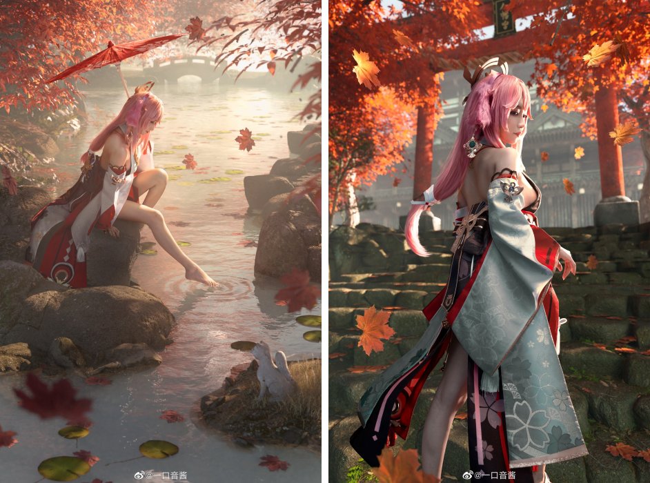 ชมคอสเพลย์ Yae จาก Genshin Impact สวยงามราวภาพยนตร์ 2 ชมคอสเพลย์ Yae จาก Genshin Impact สวยงามราวภาพยนตร์