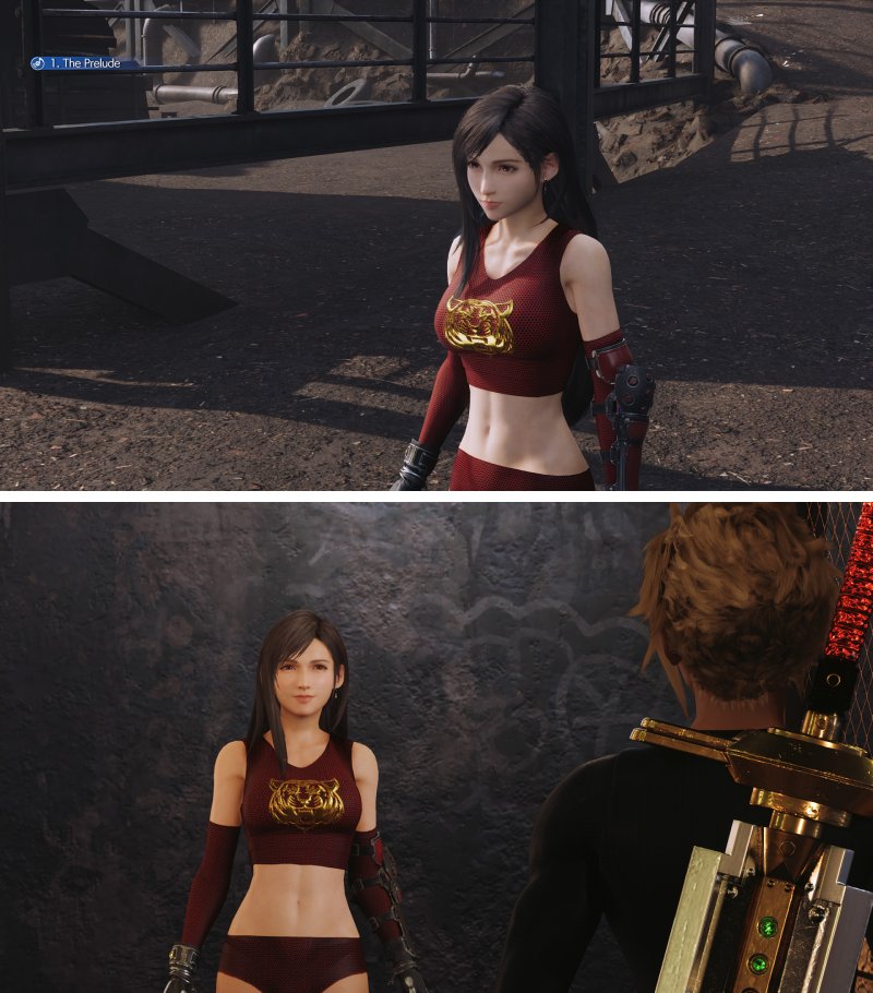 ฉลองปีเสือด้วยม็อดเปลี่ยนชุด Tifa สุดแซ่บ
