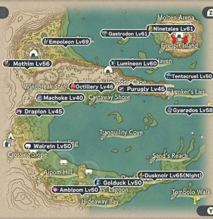 เผยจุดเกิด Alpha Pokemon ใน Pokemon Legends: Arceus 4 เผยจุดเกิด Alpha Pokemon ใน Pokemon Legends: Arceus