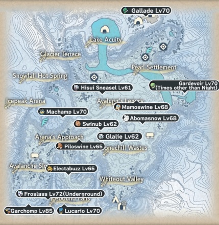 เผยจุดเกิด Alpha Pokemon ใน Pokemon Legends: Arceus 6 เผยจุดเกิด Alpha Pokemon ใน Pokemon Legends: Arceus