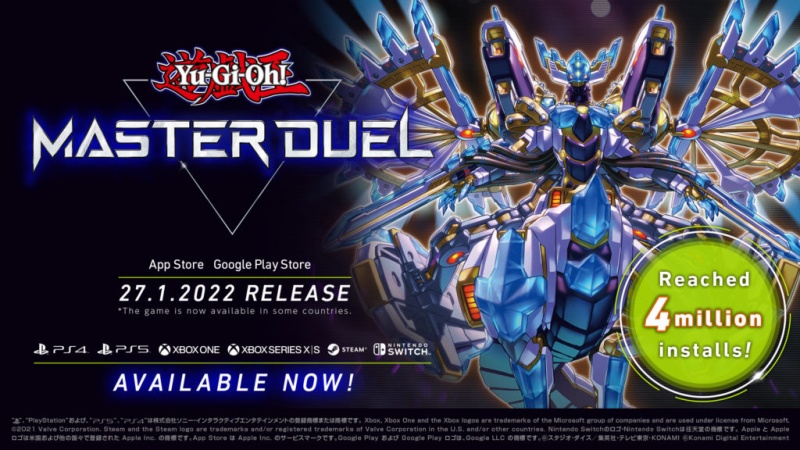 Yu-Gi-Oh! Master Duel มียอดดาวน์โหลดทะลุ 4 ล้านครั้งในสัปดาห์แรก 2 Yu-Gi-Oh! Master Duel มียอดดาวน์โหลดทะลุ 4 ล้านครั้งในสัปดาห์แรก