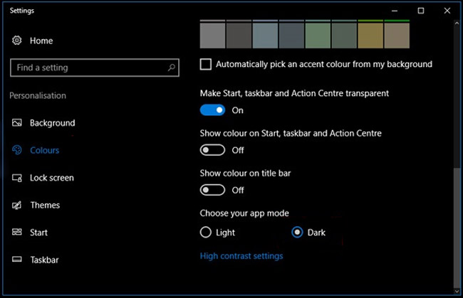 วิธีเปิดใช้งาน Dark Mode ใน Windows 10 3 วิธีเปิดใช้งาน Dark Mode ใน Windows 10