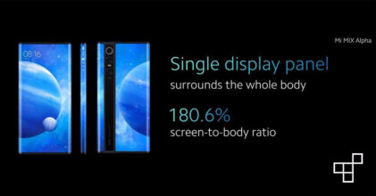 Xiaomi Mi MIX Alpha สมาร์ทโฟนนวัตกรรมใหม่จอรอบด้าน