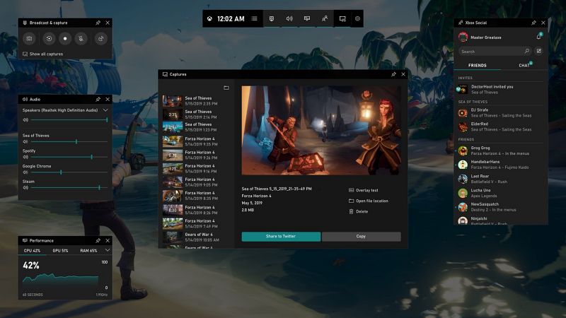 Xbox Game Bar เพิ่มฟีเจอร์แสดงค่า FPS และระบบติดตามความสำเร็จ 2 Xbox Game Bar เพิ่มฟีเจอร์แสดงค่า FPS และระบบติดตามความสำเร็จ