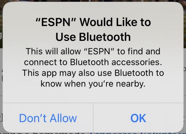 พบปัญหาแอปพลิเคชันแอบใช้งาน Bluetooth หลังอัปเดต iOS 13 2 พบปัญหาแอปพลิเคชันแอบใช้งาน Bluetooth หลังอัปเดต iOS 13
