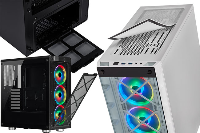 Corsair เปิดตัวเคสรุ่นใหม่ iCUE 465X RGB เรียบหรูใช้งานง่าย 3 Corsair เปิดตัวเคสรุ่นใหม่ iCUE 465X RGB เรียบหรูใช้งานง่าย