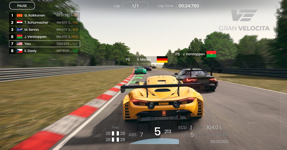 Gran Velocita - Real Driving เปิดลงทะเบียนล่วงหน้าบนสโตร์ไทยแล้ว 1 Gran Velocita