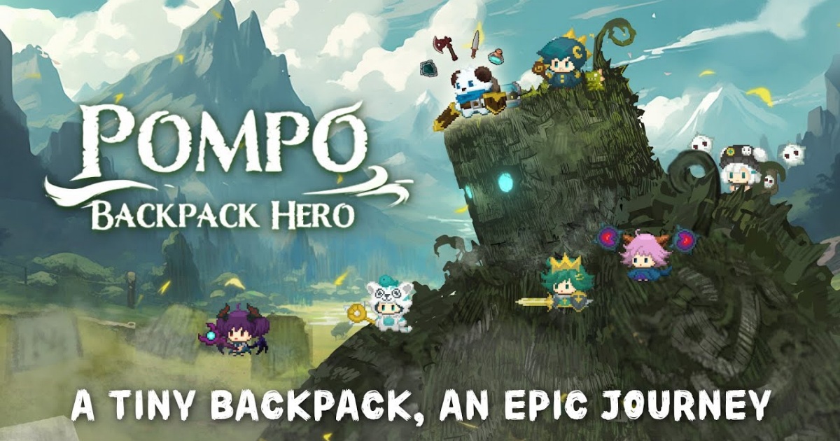 Pompo: Backpack Heroes เปิดให้ลงทะเบียนล่วงหน้าบนสโตร์ไทยแล้ว 1 Pompo