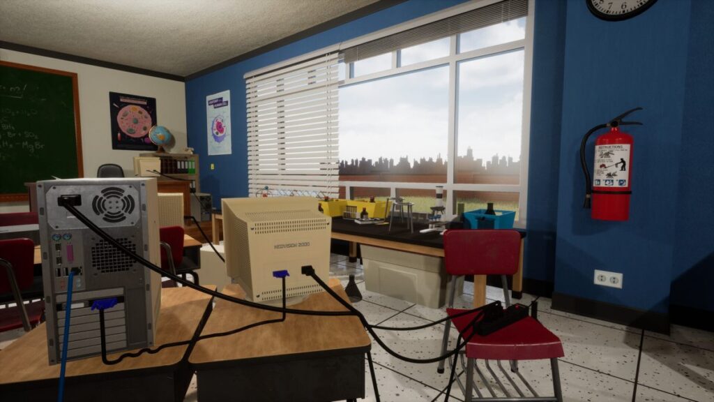 LAN Party Adventures เกมปริศนา - จำลองการต่อสายแลนในร้านเน็ตยุค 2000s