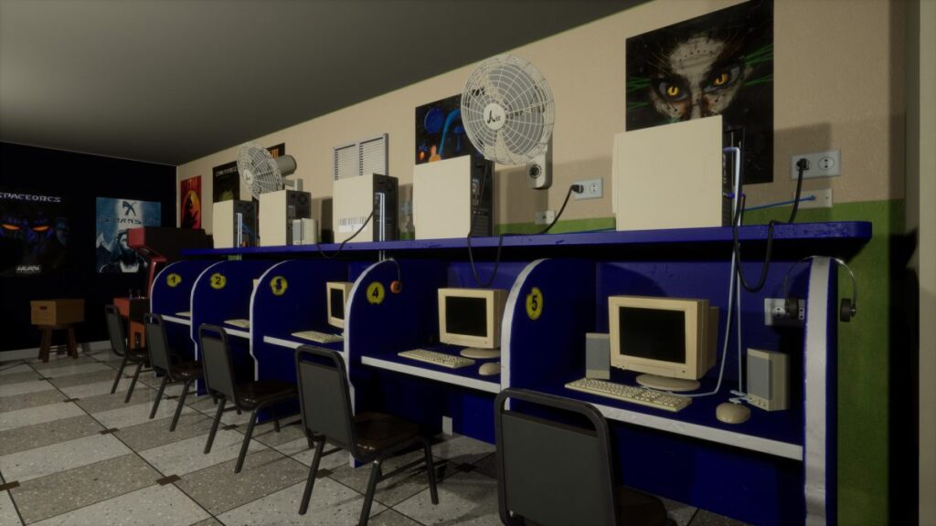 LAN Party Adventures เกมปริศนา - จำลองการต่อสายแลนในร้านเน็ตยุค 2000s