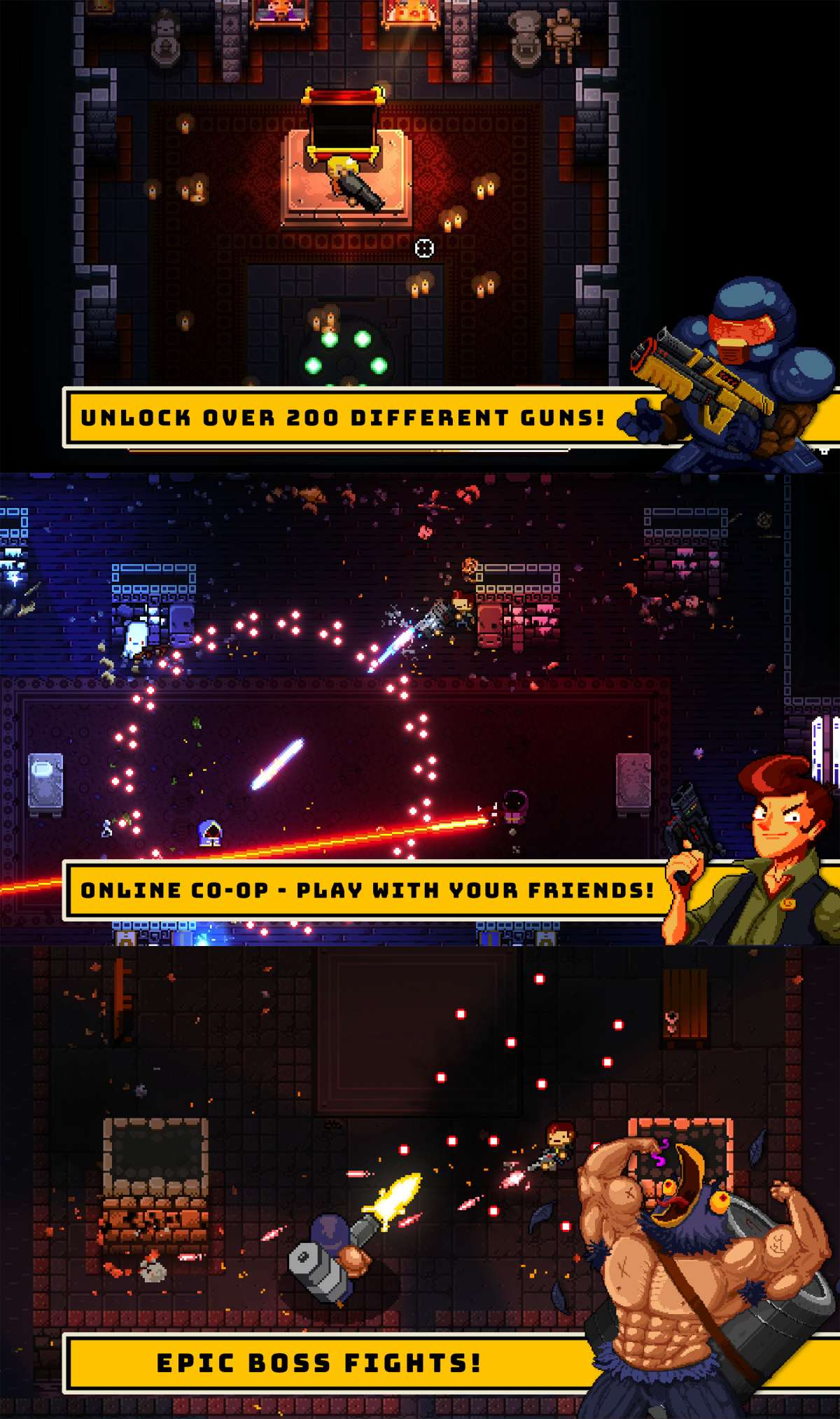 Enter the Gungeon และ Exit the Gungeon เปิดให้บริการบนสโตร์ไทยแล้ว