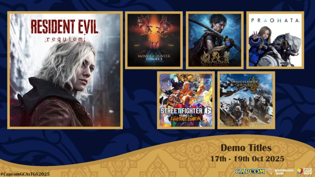 CAPCOM ยืนยันเตรียมนำเดโม Resident Evil Requiem มาให้ลองที่ Thailand Game Show 2025