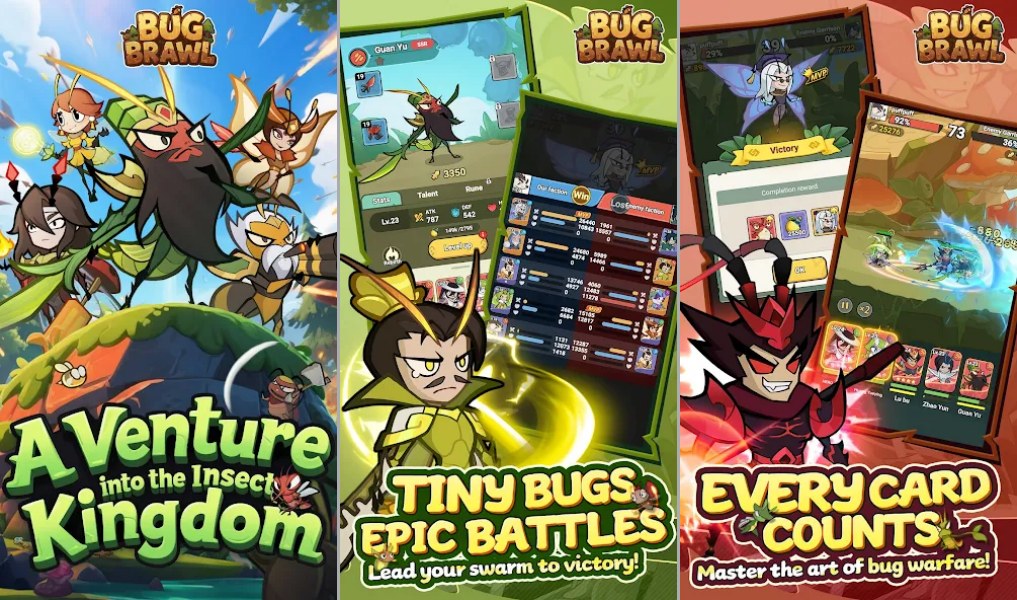 Bug Brawl เปิดให้ลงทะเบียนล่วงหน้าบนสโตร์ไทยแล้ว 4 Bug Brawl
