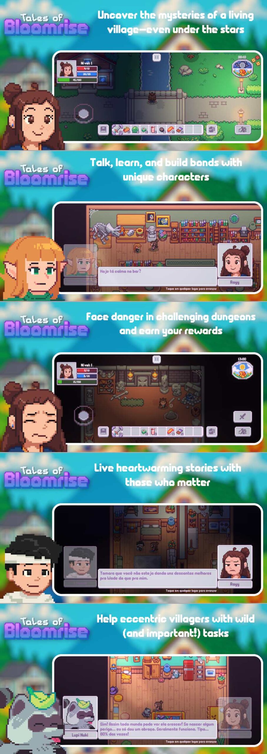 Tales of Bloomrise เปิดให้บริการบนสโตร์ต่างประเทศแล้ว 6 Tales of Bloomrise