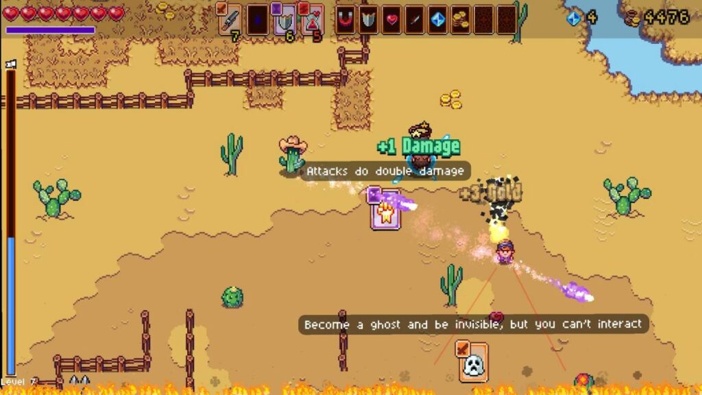 Death by Scrolling เกม Roguelike เอาตัวรอดในดินแดนปีศาจแบบพิกเซลอาร์ต