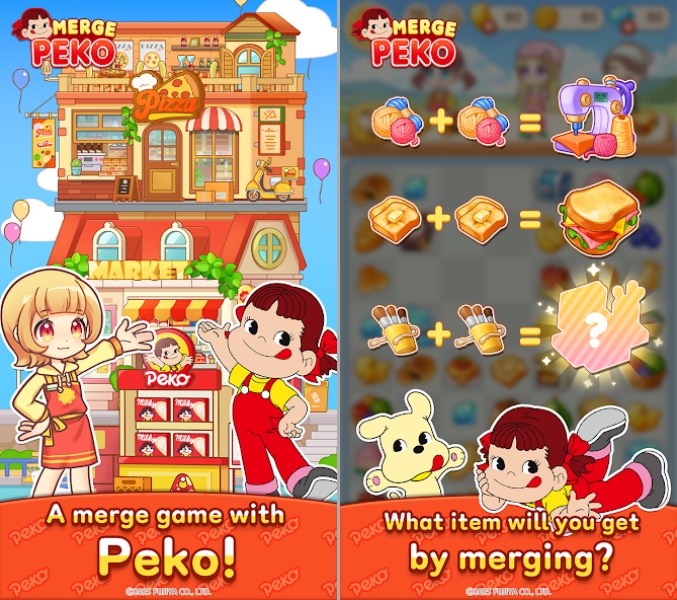 Merge Peko : Sweets World เปิดให้บริการบนสโตร์ไทยแล้ว 3 Merge Peko