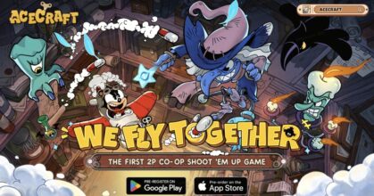 Acecraft เกมยิงสุดมันส์กับเพื่อนแบบดูโอ้บนมือถือ เกมแรกของโลกที่วาดด้วยมือทั้งเกม