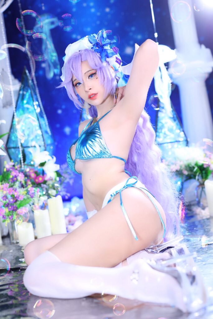 คุณรินะคอสเพลย์ Cantarella จาก Wuthering Waves สวยสะกดทุกสายตา 5 Wuthering Waves, Cosplay, คุณรินะ, Rina
