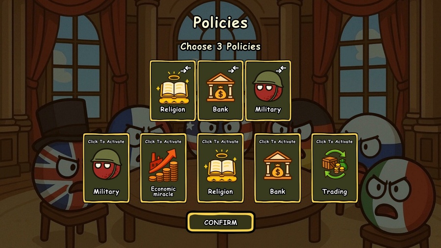 Countryballs: Power Protocol สวมบทเป็นลูกบอลพิชิต 195 ประเทศทั่วโลกในเกมสุดฮา 4 Countryballs Power Protocol Announced