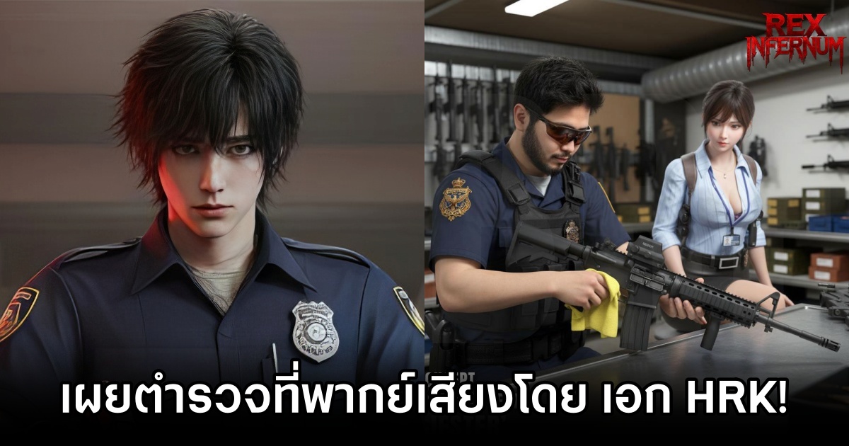 Bay Riffer เผยภาพนายตำรวจตัวประกอบ จาก Rex Infernum ที่พากย์เสียงโดย เอก HRK! 1 Dillion rex-infernum-first-look
