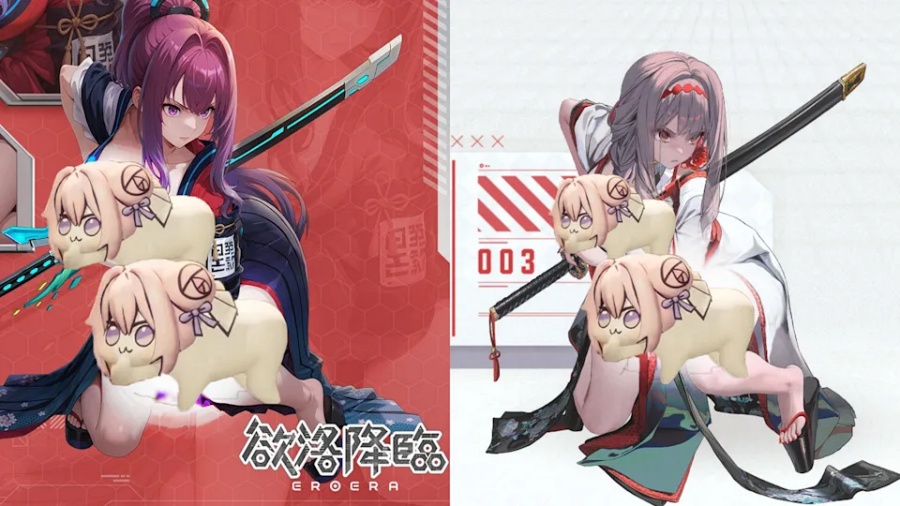 แฟนเกมมองว่า Ero Era: The Goddess Arrives คล้าย NIKKE จนน่าสงสัย 2 Ero Era The Goddess Arrives like NIKKE