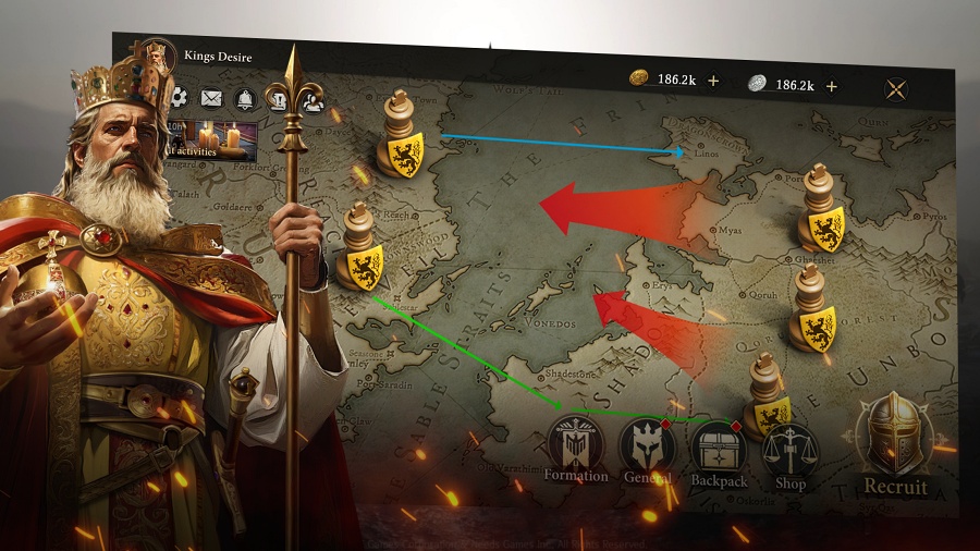 Grand War 4 สวมบทผู้บัญชาการในเกมมือถือวางแผนสงครามสุดยิ่งใหญ่ 7 Grand War 4 Announced