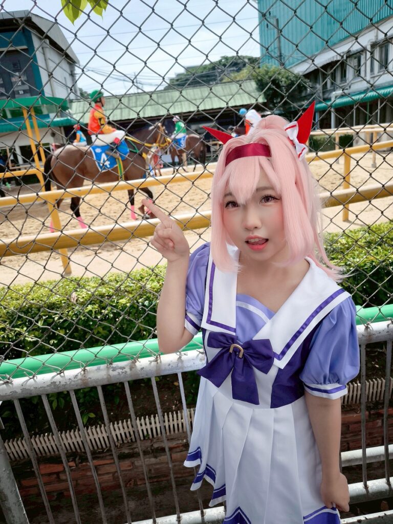 Haru Urara Umamusume: Pretty Derby Cosplay by kotoro