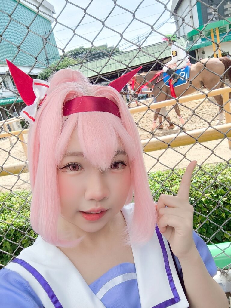Haru Urara Umamusume: Pretty Derby Cosplay by kotoro