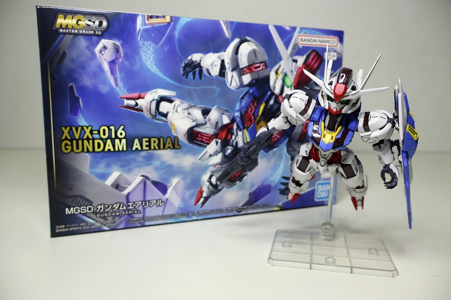 MGSD Gundam Aerial Review