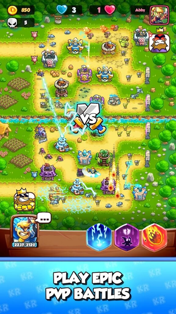 Kingdom Rush Battles เกมมือถือ Tower Defense ในตำนานกลับมาอีกครั้งในรูปแบบ PvP แบบเรียลไทม์! 5 Kingdom Rush Battles TD Game Announced