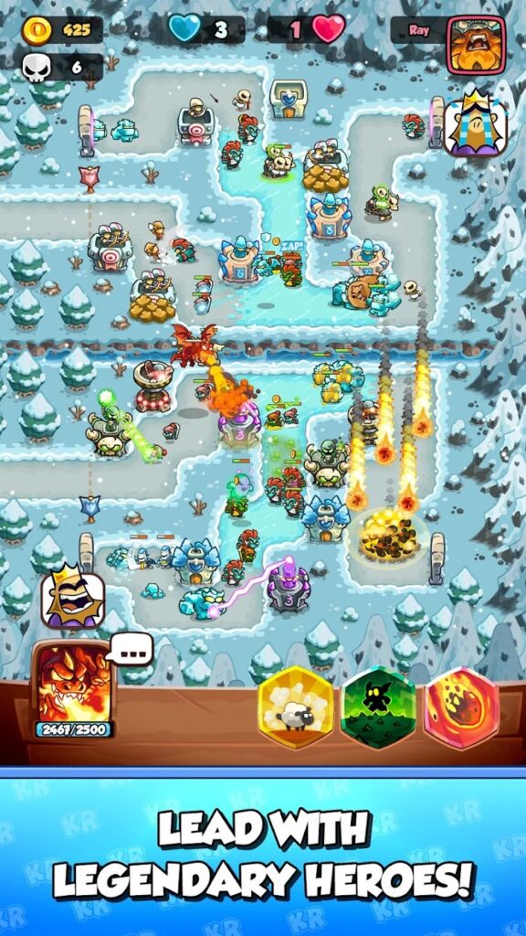 Kingdom Rush Battles เกมมือถือ Tower Defense ในตำนานกลับมาอีกครั้งในรูปแบบ PvP แบบเรียลไทม์! 10 Kingdom Rush Battles TD Game Announced