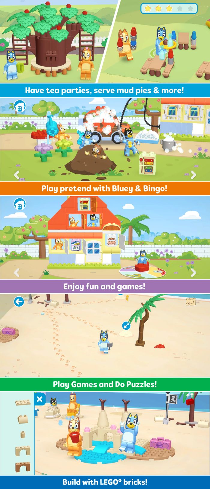 LEGO Bluey เปิดให้บริการทั้ง iOS/Android บนสโตร์ไทยแล้ว