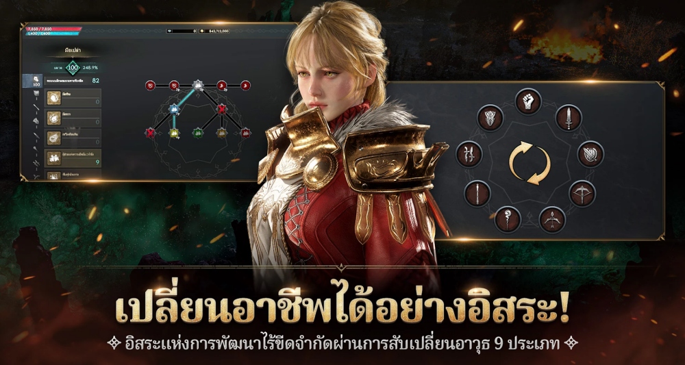 LORDNINE: Infinite Class กระแสแรงไม่หยุด! ขึ้นแท่น MMORPG สุดร้อนแรงแห่งปี