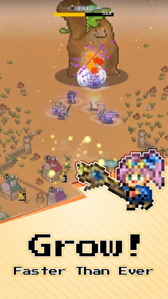Level Up Village! เกมมือถือสร้างหมู่บ้านฮีโร่เพื่อต่อกรกับเหล่าปีศาจแบบ Idle 6 Level Up Village