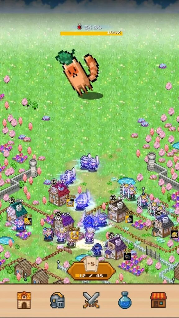 Level Up Village! เกมมือถือสร้างหมู่บ้านฮีโร่เพื่อต่อกรกับเหล่าปีศาจแบบ Idle 11 Level Up Village