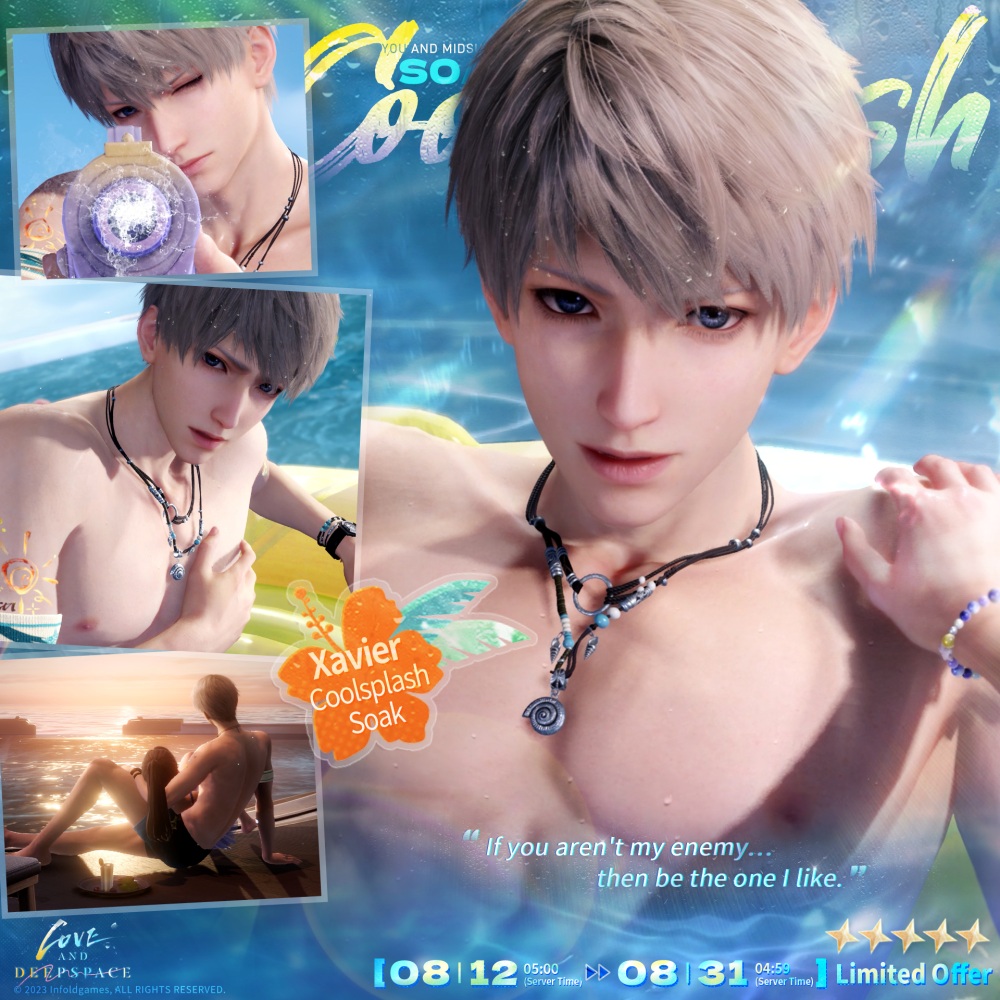 Love and Deepspace เปิดตัวอัพเดตความรักในฤดูร้อน “You and Midsummer”