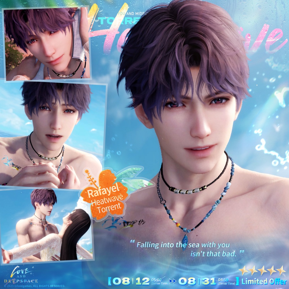 Love and Deepspace เปิดตัวอัพเดตความรักในฤดูร้อน “You and Midsummer”