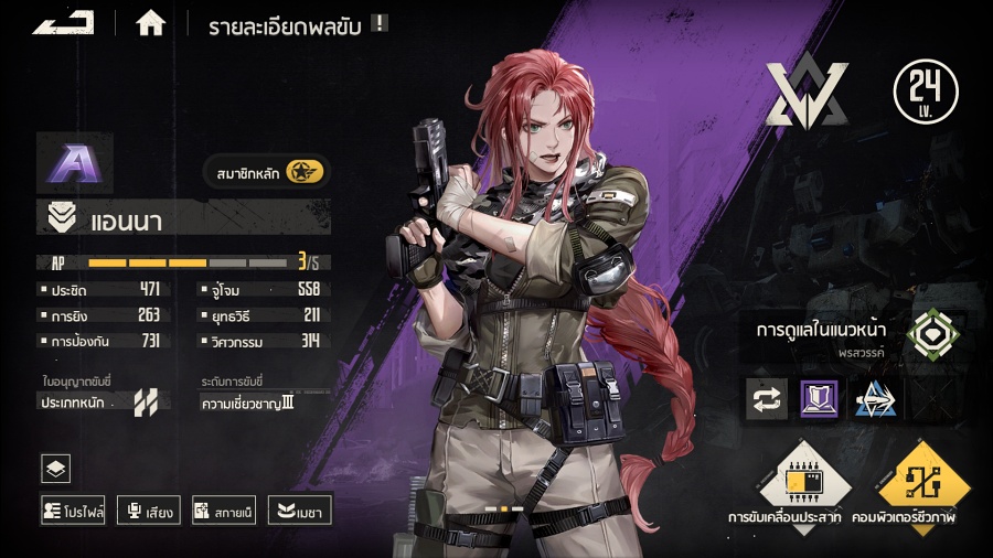 ข้อมูลเบื้องต้นแต่ละคลาสใน Mecharashi 7 Mecharashi Class Info