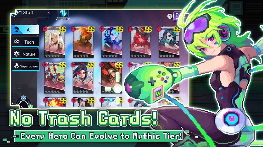 Mobius Heroes เกมมือถือ Pixel-Art RPG ผจญภัยข้ามเวลาไปกับฮีโร่ในตำนาน พร้อมแจกฟรี 1010 สุ่ม! 4 Mobius Heroes Announced