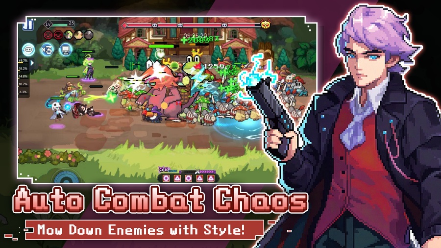 Mobius Heroes เกมมือถือ Pixel-Art RPG ผจญภัยข้ามเวลาไปกับฮีโร่ในตำนาน พร้อมแจกฟรี 1010 สุ่ม! 5 Mobius Heroes Announced