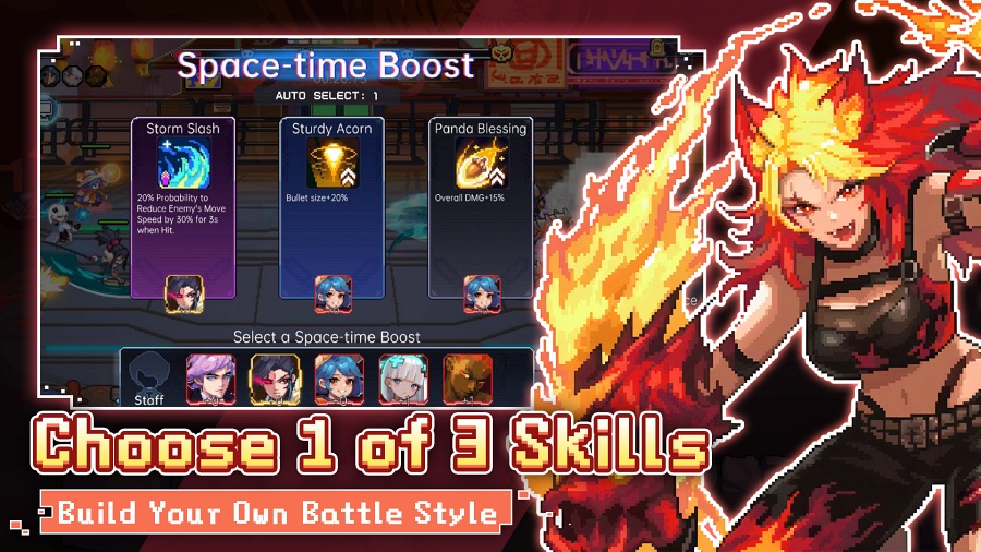 Mobius Heroes เกมมือถือ Pixel-Art RPG ผจญภัยข้ามเวลาไปกับฮีโร่ในตำนาน พร้อมแจกฟรี 1010 สุ่ม! 7 Mobius Heroes Announced