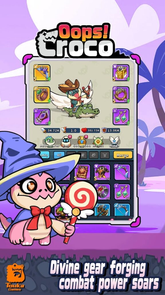 Oops Croco เกมมือถือรวมทีมมอนสเตอร์สุดคิ้วท์เข้าเผชิญหน้าศัตรู 7 Oops Croco Announced