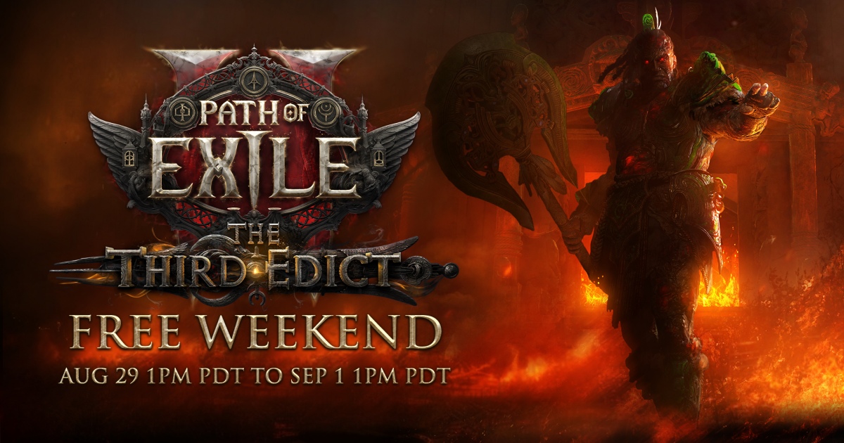 เล่นฟรี! ตลอดสุดสัปดาห์นี้กับ Path of Exile 2: The Third Edict 1 เล่นฟรี! ตลอดสุดสัปดาห์นี้กับ Path of Exile 2: The Third Edict