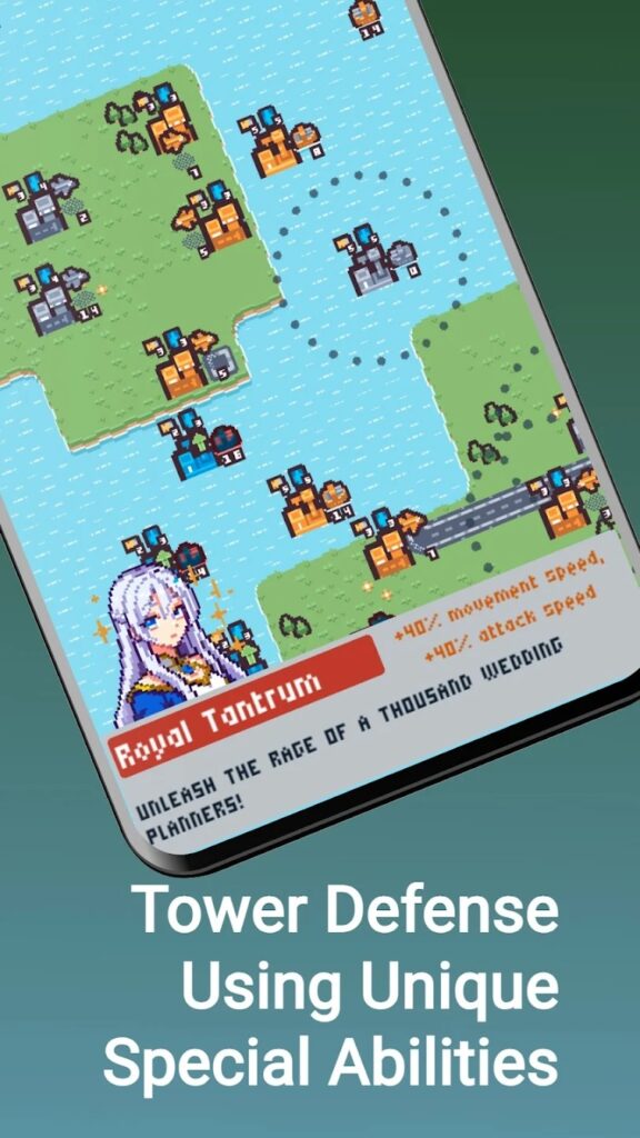 Pixel Commander เกมมือถือสงคราม Tower War ผสานกลยุทธ์วางแผนการรบและกราฟิกสไตล์พิกเซล 10 Pixel Commander