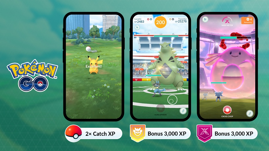 pokémon go New EXP