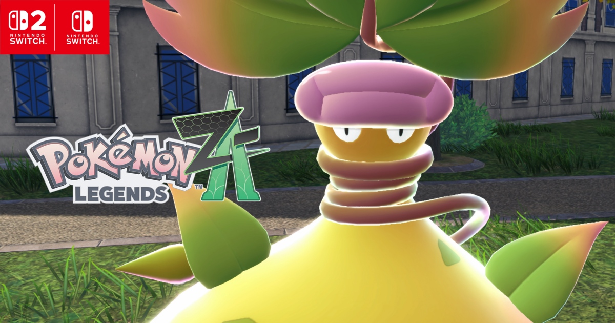 อัปเดตล่าสุดจาก Pokémon Legends: Z-Aเผยร่างวิวัฒนาการเมก้าของอุซึบ็อท