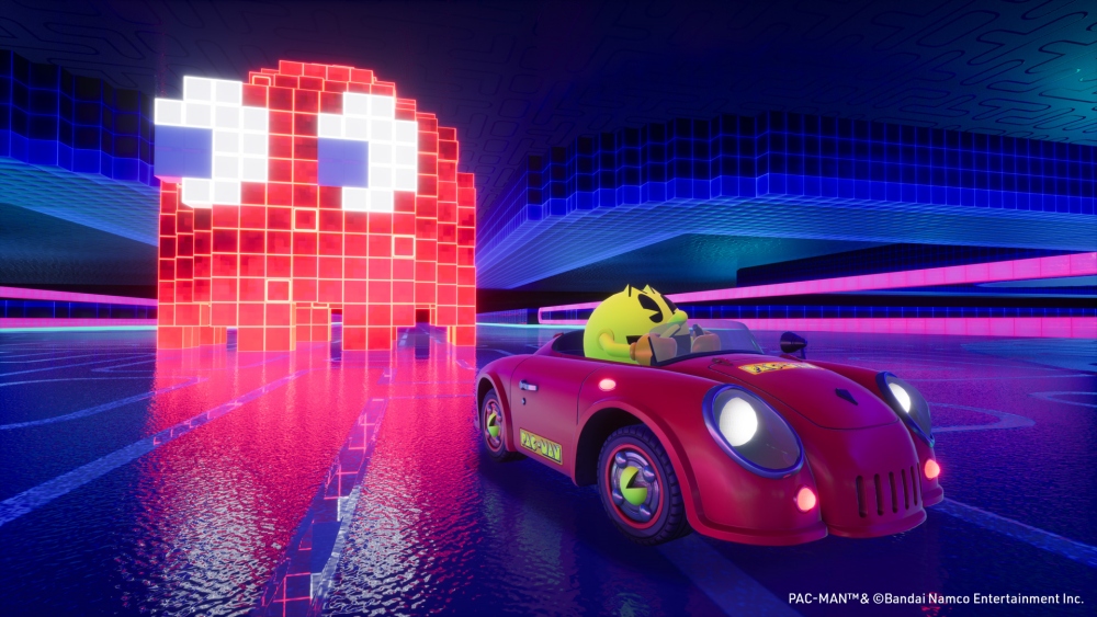 PAC-MAN จะมาร่วมลงสนาม! โซนิคเรซซิง ซิ่งทะยานข้ามโลก