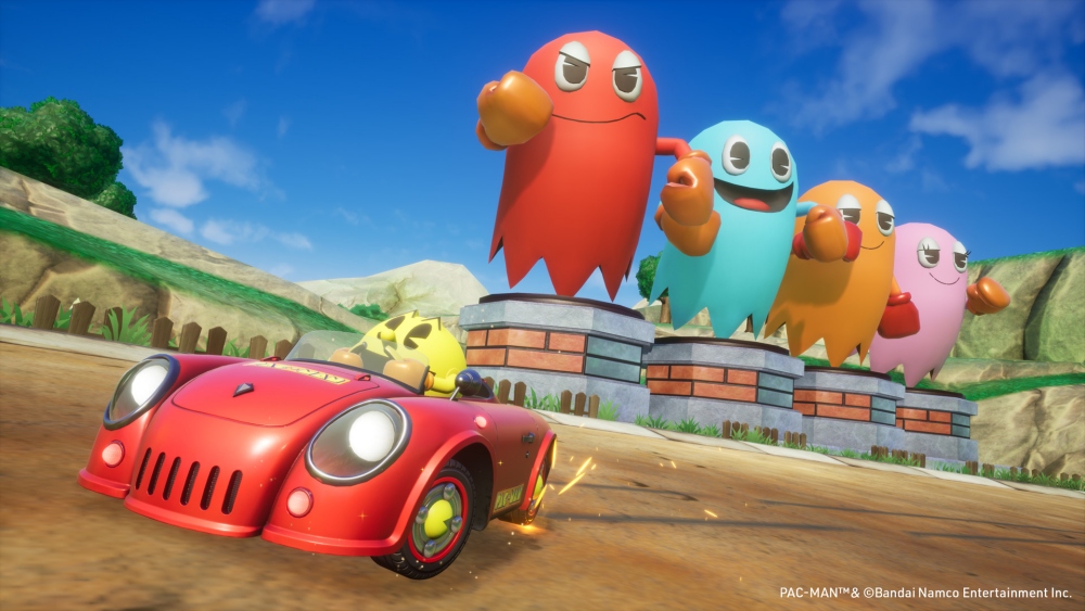 PAC-MAN จะมาร่วมลงสนาม! โซนิคเรซซิง ซิ่งทะยานข้ามโลก